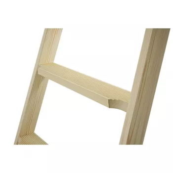 HAILO H77 ComfortLine kaksipuolinen puinen seisontatikkaat 2x5 askelmaa