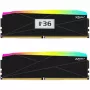 V-Color Manta XFinity+ aRGB DDR5-8000 RAM, CL40, EXPO - 32 GB dual-kit, musta