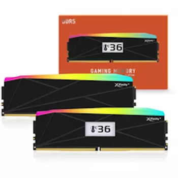 V-Color Manta XFinity+ aRGB DDR5-8000 RAM, CL40, EXPO - 32 GB dual-kit, musta
