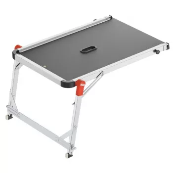 HAILO TP2 Pro porrastaso – säädettävä alumiininen työtaso portaisiin, 150 kg, EN 131