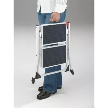 HAILO taittoporras MK60 StandardLine teräs 2 askelmaa valkoinen