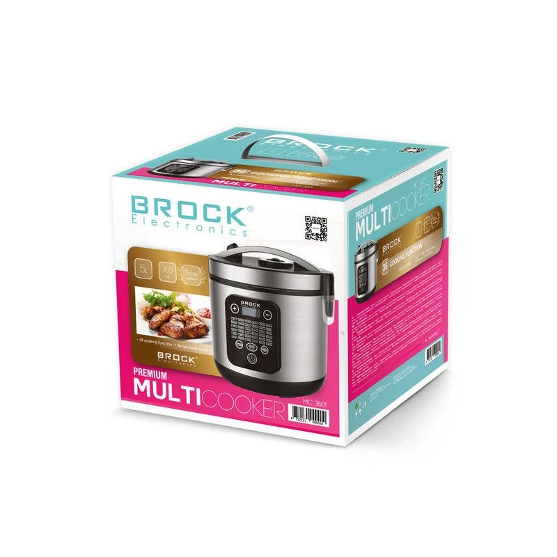 BROCK MC3601 monitoimikattila 5L 700W