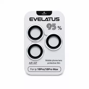 Evelatus Armor Series kameraobjektiivinsuojus Apple iPhone 18 Pro / 18 Pro Max - hopea