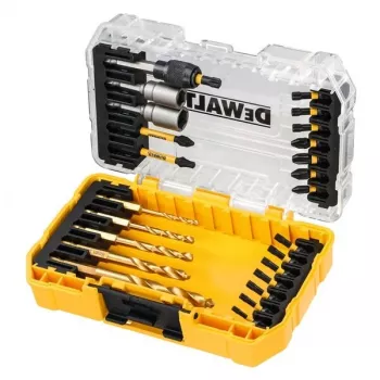 DEWALT DT70735T-QZ 25-osainen EXTREME FLEXTORQ ruuvauskärkisarja magneettisella kärkikannattimella, TSTAK-laukku