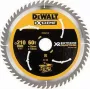 DEWALT Xtreme Runtime 210mm x 30mm 60Z pyörösahanterä