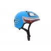 Hornit Shark lasten pyöräilykypärä LED-valolla, sininen/harmaa, 48-53 cm