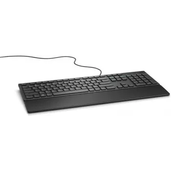 Dell KB216 langallinen USB-näppäimistö, QWERTY tšekkiläinen asettelu, musta