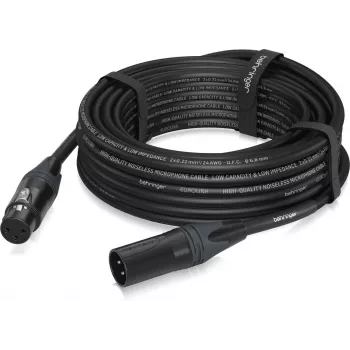 Behringer PMC-1000CM XLR-naaras XLR-uros mikrofonikaapeli 10 m musta