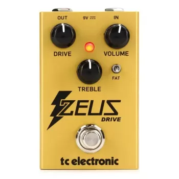 TC Electronic Zeus Drive overdrive-kitaravaikutus