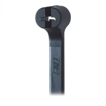 ABB Ty-Rap TY242MX nippuside, UV-kestävä, 208 x 3,6 mm, musta