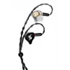 Stagg SPM-PRO BK in-ear-monitorikuulokkeet 10 mm dynaamisilla elementeillä, irrotettavalla kaapelilla, musta