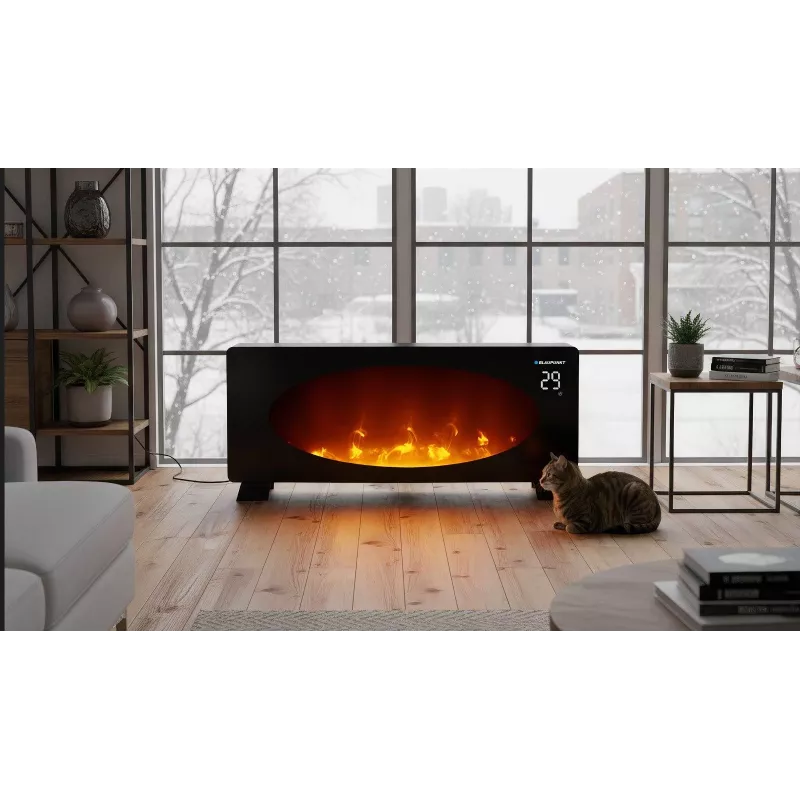 Blaupunkt HPC701 2000W paneelilämmitin ohjelmoitavalla termostaatilla, valkoinen