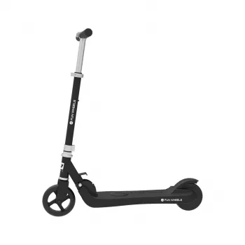 REBEL FUN WHEELS BLACK sähköpotkulauta 250W 25km/h 8 tuuman umpikumirenkaat