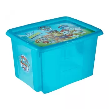 KEEEPER laatikko kannella 30L Karolina Paw Patrol 45x35x27cm vaaleansininen