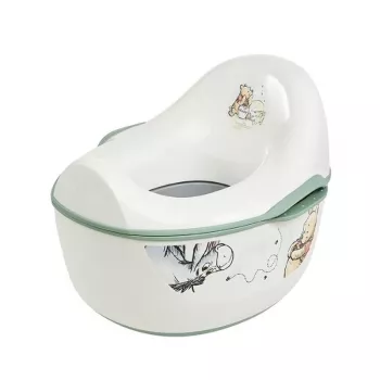 KEEEPER Kasimir Nalle Puh 4-in-1 monitoiminen pottakouluttaja, valkoinen, 34,9 x 31,5 x 26,2 cm
