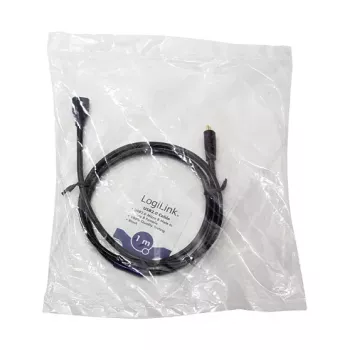 LogiLink CU0121 USB 2.0 Micro-B uros Micro-B naaras jatkokaapeli, 1 m, musta
