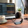 THRONMAX Fireball dynaaminen USB-podcast-mikrofoni, herttakuvio, 48 kHz/16-bit, kuulokemonitoroinnilla, musta