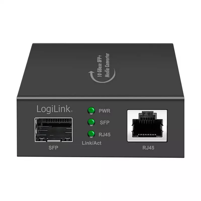 LogiLink 10 Gigabit mediakonvertteri RJ45-10G SFP+ (NMC003)