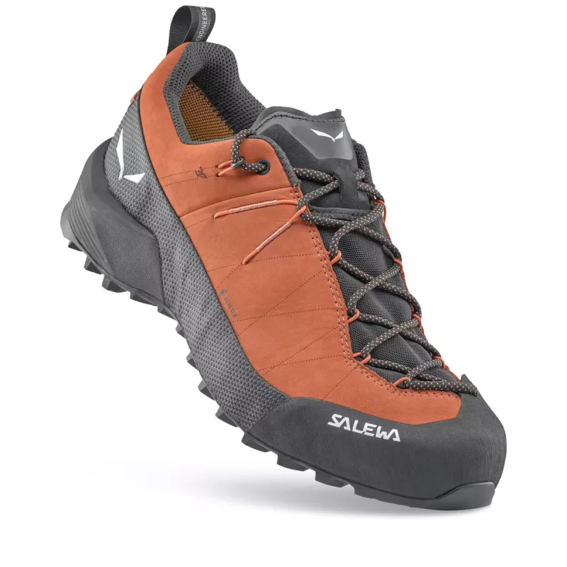 SALEWA Wildfire Leather 2 GTX miesten lähestymiskengät Bombay Brown/Black