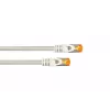 KABELMEISTER Cat.7 RJ45 -verkkokaapeli, 10 m, harmaa, TPE, halogeeniton