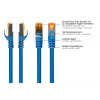 Kabelmeister Cat.7 S/FTP patch-kaapeli, RJ45, TPE halogeeniton, sininen, 0,5m