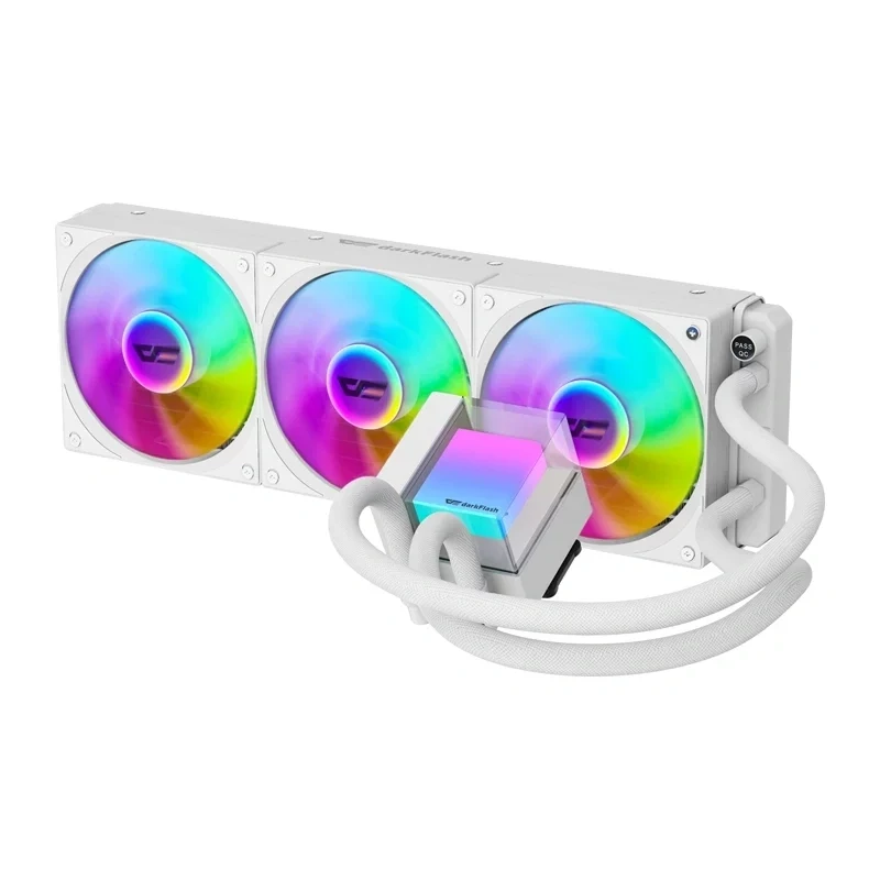Darkflash CB360 White 360mm ARGB AIO -nestemäinen CPU-jäähdytin