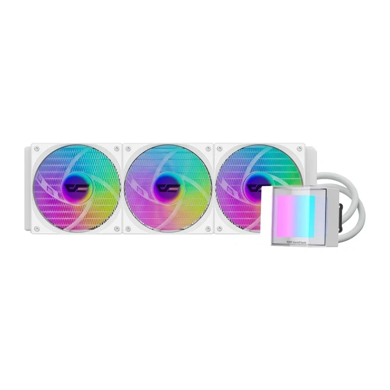Darkflash CB360 White 360mm ARGB AIO -nestemäinen CPU-jäähdytin