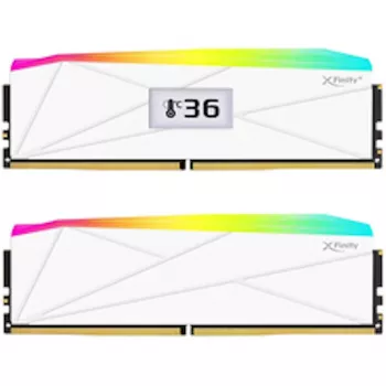 V-Color Manta XFinity+ aRGB 32GB (2x16GB) DDR5-6400 CL32 valkoinen työpöytämuistisarja