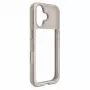 Evelatus Apple iPhone 17 LiveCase Hybrid kuori jalusta PC+TPU hopea