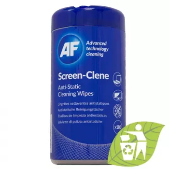 AF Screen-Clene TFT/LCD-näytönpuhdistusliinat 100 kpl ECO-purkki