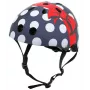 Hornit POM913 Polka Dot monilajikypärä lapsille, 53-58 cm, musta/sininen/punainen/valkoinen