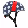 Hornit POM913 Polka Dot monilajikypärä lapsille, 53-58 cm, musta/sininen/punainen/valkoinen