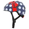 Hornit POM913 Polka Dot monilajikypärä lapsille, 53-58 cm, musta/sininen/punainen/valkoinen
