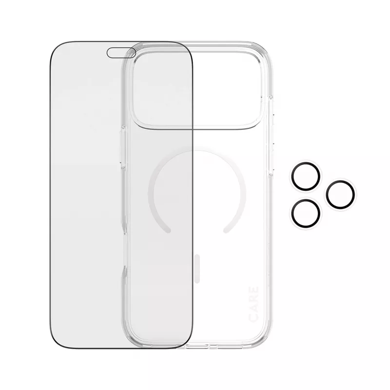 PanzerGlass Privacy Flagship 3-in-1 -paketti iPhone 18 Pro Max -puhelimelle
