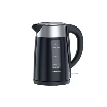 Blaupunkt EKP412 sähköinen vedenkeitin 1,7L 2200W ruostumaton teräs hopea/musta