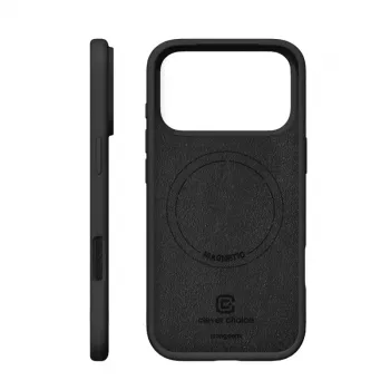 Crong Color Cover magneettinen kotelo iPhone 18 Pro Max / 17 Pro Max (musta)