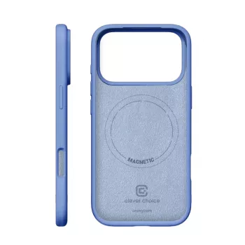 Crong Color Cover magneettinen kotelo iPhone 18 Pro Max / 17 Pro Max (sininen)