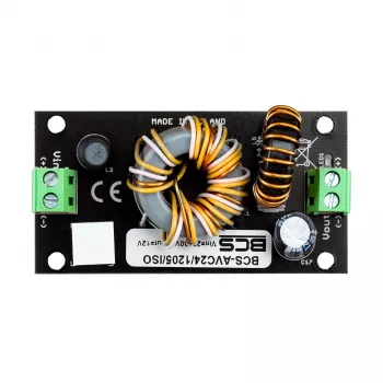 BCS-AVC24/1205/ISO 24V AC 5A 120W DIN-kiskokiinnitteinen CCTV-virtalähde