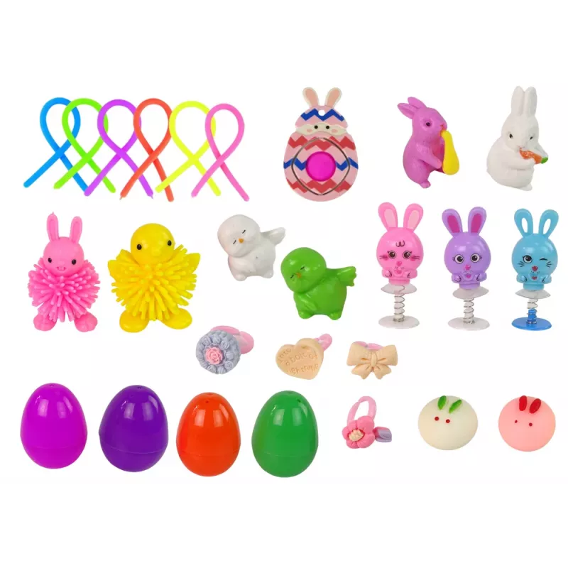 LEAN TOYS pääsiäinen fidget-lelut anti-stress-lelusarja 24 osaa