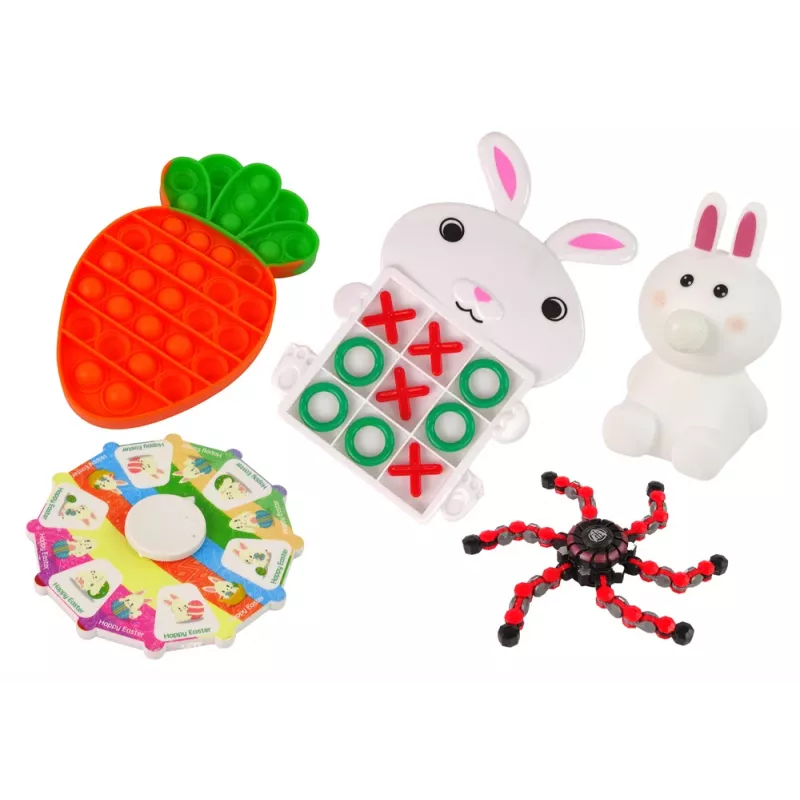 LEAN TOYS pääsiäinen fidget-lelut anti-stress-lelusarja 24 osaa