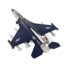 LEAN TOYS lentokone kitkaveto valot äänet 1:72 Navy
