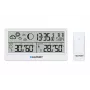 Blaupunkt WS20WH sääasema ulkoanturilla, väri-LCD, DCF-radio-ohjattu kello, kuun vaihe, USB-lataustoiminto