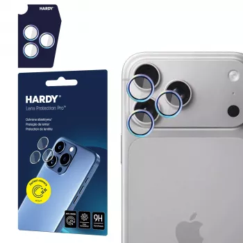 3MK PROTECTION Apple iPhone 18 Pro / 18 Pro Max HARDY Lens Protection Pro Rainbow kameraobjektiivin suojus