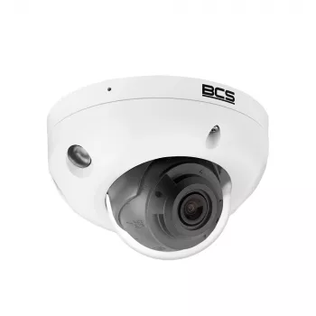 BCS 8MP ulkokamera dome IP-kamera tekoälyanalyysillä, 2,8 mm kiinteä polttoväli, 30 m IR, IP67, IK10, PoE BCS-P-DMIP28FSR3L3-Ai2
