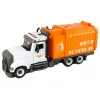 LEAN TOYS Jäteauto ruuvattava ja avattava tarvikkeilla oranssi