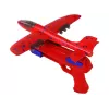 LEAN TOYS Lentokone saippuakuplien ampuja pistooli punainen