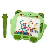 LEAN TOYS magneettinen oppimistaulu sammakko stylus pad vihreät helmet palapeli