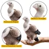 LEAN TOYS pehmo korppikotka lintu pehmolelu maskotti pehmolelu 25cm