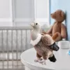 LEAN TOYS pehmo korppikotka lintu pehmolelu maskotti pehmolelu 25cm