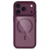 TECH-PROTECT MagOne MagSafe-kotelo + panssarilasi 2 kpl:n pakkaus iPhone 17 Pro / 18 Pro – Dark Cherry/läpinäkyvä